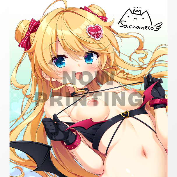 さくらねこ先生描き下ろし複製サイン入り色紙