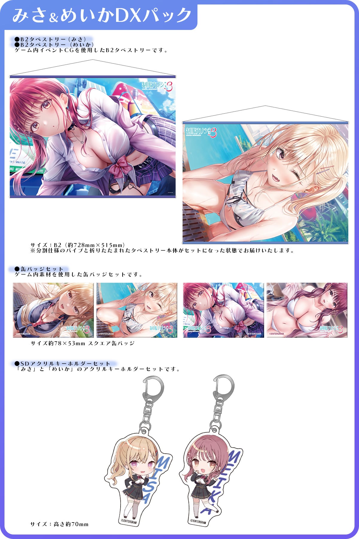 みさ&めいかDXパック