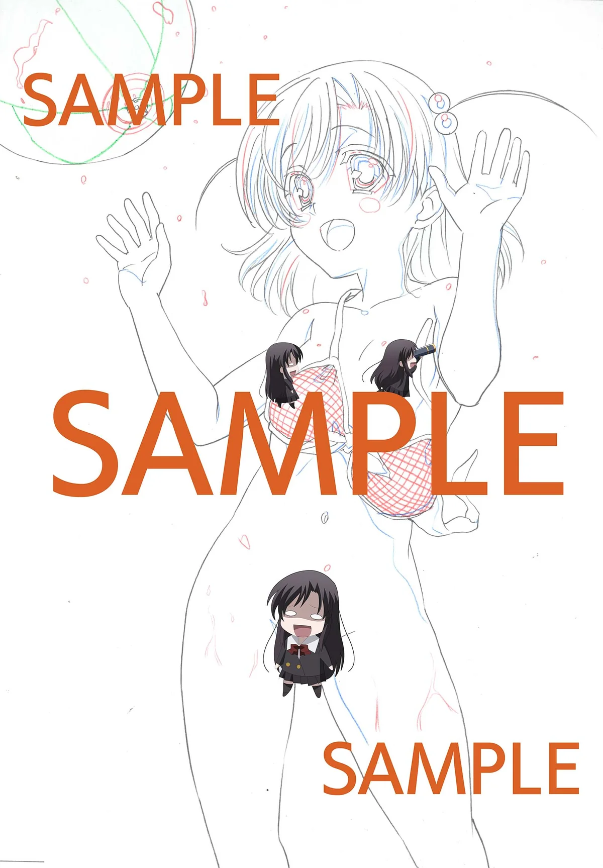 描き下ろしB2タペストリー（心）
